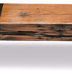 Stripped Sitting Bench, Black and White