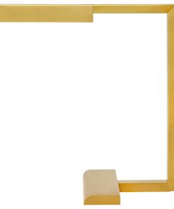 Tech Lighting 700PRTDES16-LED927 Dessau 16" Tall LED Arc Desk - Natural Brass