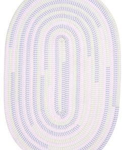 Ticking Stripe Oval Rug, Dreamland 10'x13'
