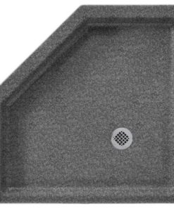 Swan 36.125x36.125x5.5 Solid Surface Shower Base, Night Sky