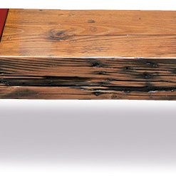 Summer Sitting Bench, Red/Yellow/Red