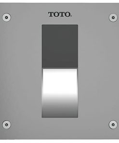 TOTO TEU3UA11 Concealed 4" x 4" 0.125 GPF Urinal Flushometer - Stainless Steel