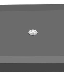 TileRedi P4860CDL-PVC-22x30-4.5-4.5 48x60 Double Curb Pan Center Drain