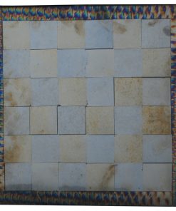 14 Square Fused Glass Chess Board