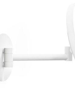WS 91WR Magnifying Makeup Mirror in Matte Black w/ LED Light