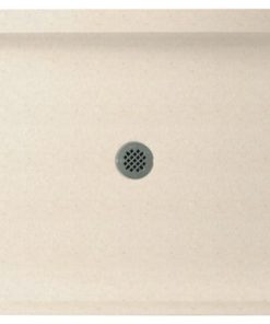 Swan 42.375x34.188x5.5 Solid Surface Shower Base, Tahiti Sand