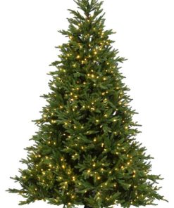 7.5' PowerConnect Huron Spruce Tree With Dual Color LED Lights