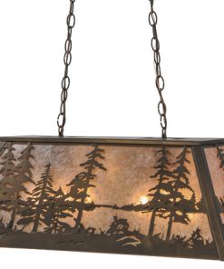 33 Long Tall Pines Oblong Pendant