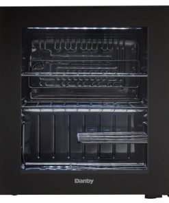 16 Bottle Wine Cooler,Reversible Door,Smoked Glass Door,Worktop