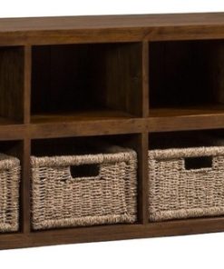 Tuscan Retreat Storage Cube With Baskets, Oxford