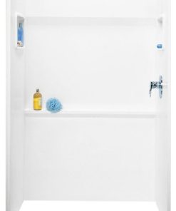 Swan 34x48x72 Veritek Shower Wall Surround, White