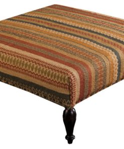 Surya FL-1016 Polyester Flatweave - Global Olive 32 x 32 x 18 Ottoman