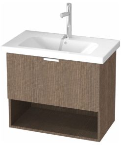 32" Bathroom Vanity Set, Ecru Tranche Oak