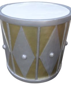 24" Gold And Silver Drum