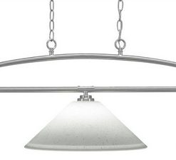 Toltec Lighting 2453-BN-318 Marquise - Three Light Billiard/Island
