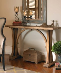 Uttermost Genesis Reclaimed Wood Console Table