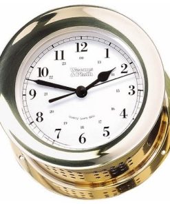 Weems and Plath Atlantis Quartz Ship's Bell Clock