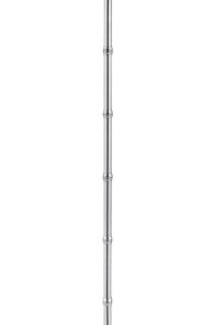 Studio Vc Grenol 1 Light Floor Lamp, Polished Nickel