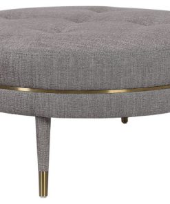 Uttermost 23524 Blake Modern Taupe Ottoman