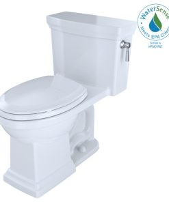 Toto Promenade II 1P Elong 1.28GPF Toilet and RH Trip Lever Colonial White