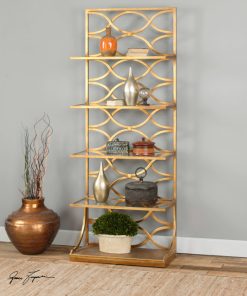 Uttermost Lashaya Gold Etagere