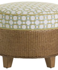 Tommy Bahama Twin Palms Lago Mar Ottoman in Gulf Shore