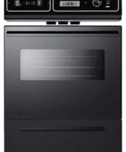 Summit EM721 24" Single Electric Wall Oven with Oven Window, Electronic Ignitio