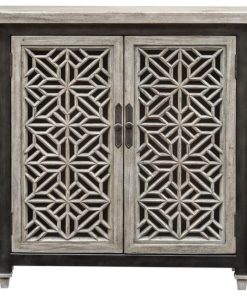 Uttermost 25772 Branwen Aged White Accent Cabinet