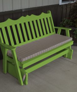 6' Pine Glider in Royal English Style, Lime