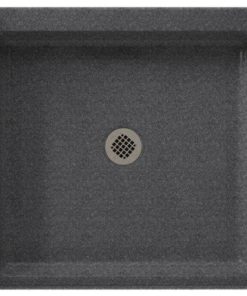 Swan 42.375x42.188x5.5 Solid Surface Shower Base, Night Sky