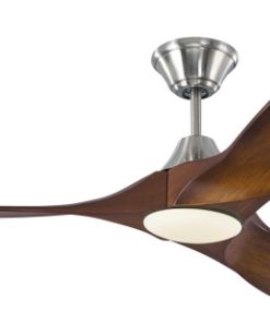 52" Maverick II LED, Brushed Steel Koa