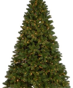 7.5' Downswept Douglas Fir Tree With Dual Color LED Cosmic Lights