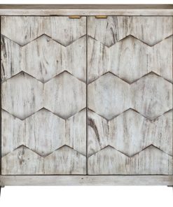 Uttermost 25862 Catori Smoked Ivory Console Cabinet
