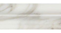 2"x12" Honed Florence Calacatta Maserati Marble Crown Molding, Set of 50