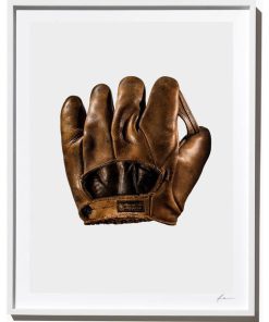 Vintage Abercrombie and Fitch Glove, Photograph, White Frame, 27''x35''