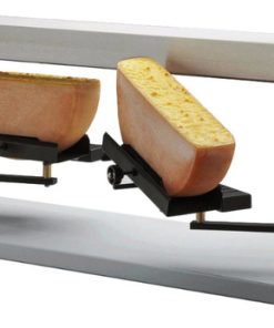 TTM Raclette Melter Evolene For 2 Half Wheels of Cheese, Professional Grade