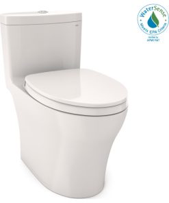 Toto Aquia IV 1P Elong 2-Flush 1.28 and 0.8GPF Toilet Colonial White