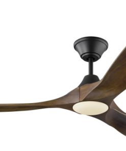 60" Maverick LED Ceiling Fan, Black