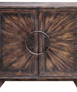 Uttermost 25842 Kohana Black Console Cabinet