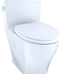 Toto Legato WASHLET+ 1P Elong 1.28GPF UHt Toilet, CEFIONTECT CW-MS624124CEFG#01