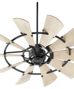 Windmill 52" Ceiling Fan, Noir