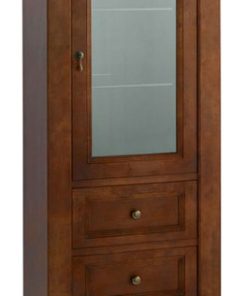 30" Juliet Curio Cabinet Display Case, Cherry Americana