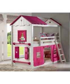 Sweet Heart Bunk W/Pink Tent Kit