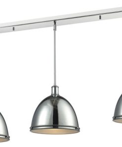 3 Light Island/Billiard Light Chrome