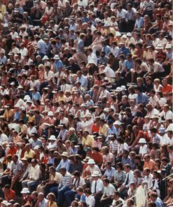 Willie Miller "Face in a Crowd" Color Photograph