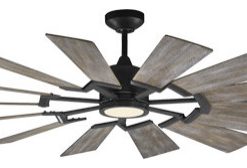 14PRR62D Prairie 62" Ceiling Fan, Aged Pewter, Aged Pewter