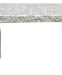 Stone Age Creations, Gold Granite Stone Boulder Bench