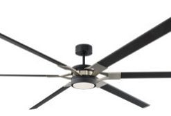 6LFR96MBKD Loft 96" Ceiling Fan, Midnight Black