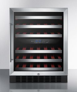 Summit SWC530BLBIST 24"W 46 Bottle Capacity - Stainless Steel