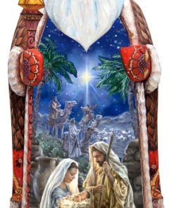 The Glory Nativity Woodcarved Figurine